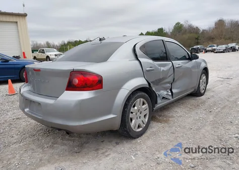 2014 Dodge Avenger Se from USA, damaged, VIN 1C3CDZAB6EN169296